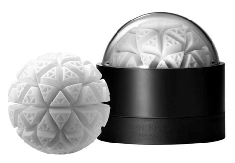 Tenga Geo Glacier Male Masturbator with Geometric Internal Texture - Masturbators and Strokers