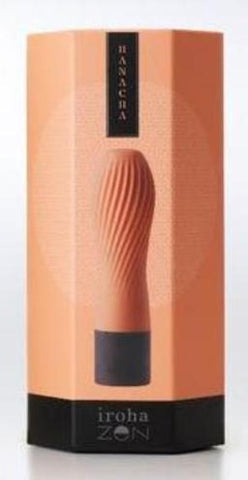 Tenga iroha zen Hanacha Waterproof Clitoral Vibrator with Pleated Grip - Masturbators and Strokers