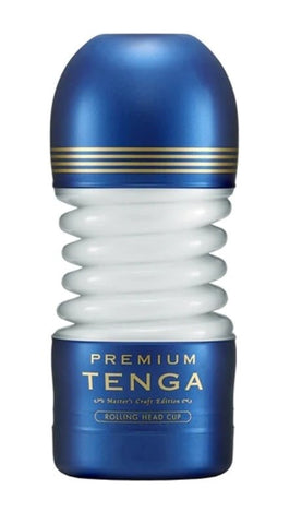 Tenga Premium Rolling Head Cup Male Masturbator with Rolling Stimulation - Masturbators and Strokers