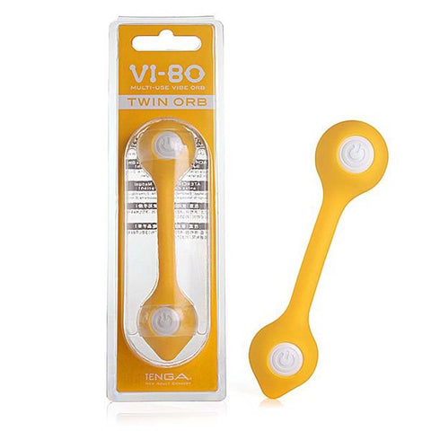Tenga VI BO Twin ORB Couples Vibrator with Customizable Covers - Masturbators and Strokers