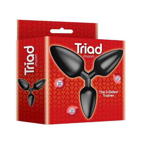 Icon Brands Triad Booty Bliss Triple Butt Plug Set for Progressive Anal - Butt Plugs