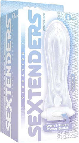 The 9s Vibrating Pleasure Sleeves Contoured Delight Penis Extension - Pumps, Extenders and Sleeves