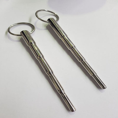Hells Couture The Backlot Four Stage Urethral Sound Cum Thru Steel Design - Penis Plugs