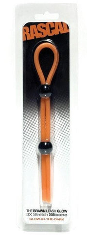 C1R Releasing The Brawn Cock Leash Adjustable Silicone Cock Ring - Cock Rings