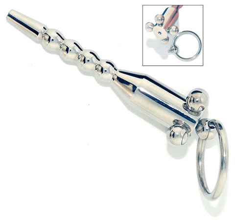 Hells Couture The Hubble Urethral Scope Penis Plug Cum Thru Medical Steel - Penis Plugs