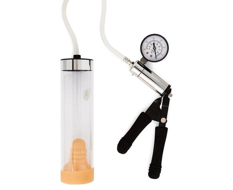 NANMA Corporation The Magnum Pump with Vacuum Gauge and 9 Inch Cylinder - Pumps, Extenders and Sleeves