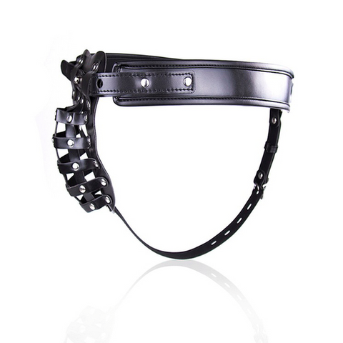 BDStyle The Male Chastity Net Lockable Design with Breathable Net Pouch - Male Chastity