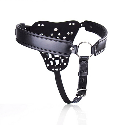 BDStyle The Male Chastity Net Lockable Design with Breathable Net Pouch - Male Chastity