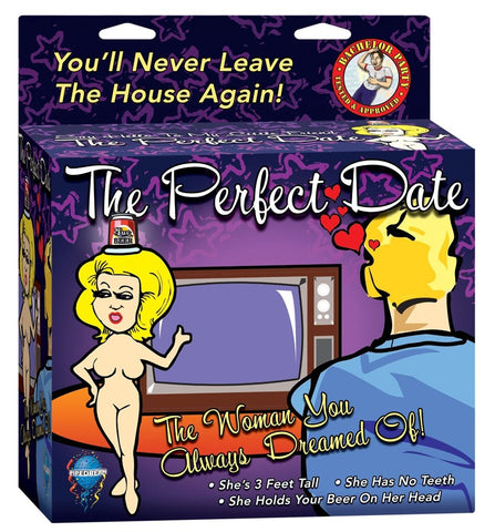 Pipedream The Perfect Date Blow Up Inflatable Love Doll Life Size Companion - Love Dolls