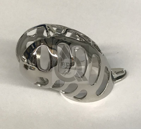 BDStyle The Snake Metal Cock Cage Stainless Steel Chastity Device - Male Chastity