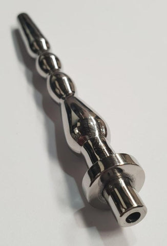 Hells Couture The Undy Waved Hollow Penis Plug with Hollow Core - Penis Plugs