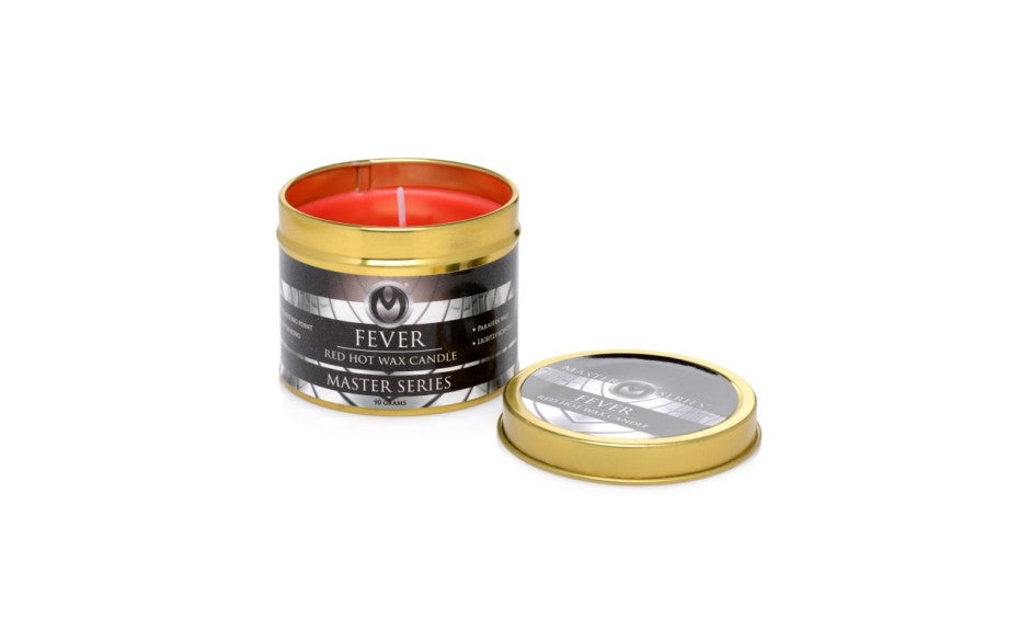 XR Brands Fever Red Hot Adult Wax Candle - Massage Oils and Lubricants