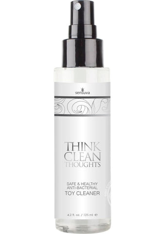 Sensuva Think Clean Thoughts Toy Cleaner Natural Antibacterial Formula - Adult Toy Cleaner
