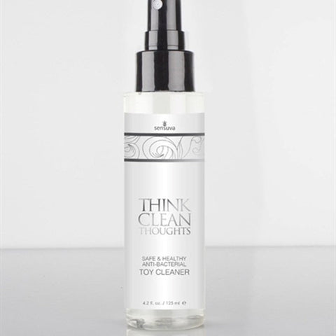 Sensuva Think Clean Thoughts Toy Cleaner Natural Antibacterial Formula - Adult Toy Cleaner