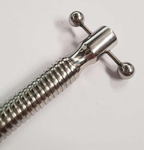 Hells Couture Thread Maker Penis Plug Screw In Urethral Stimulation - Penis Plugs