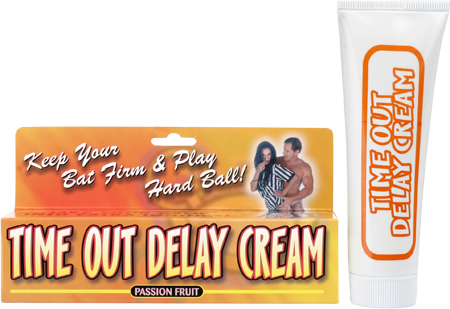 Time Out Delay Cream Passionfruit Stamina Training Toy - - Delay and Excite Sprays