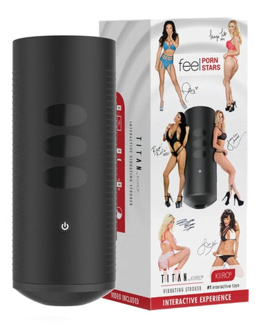 Kiiroo Titan FeelPornStars Experience Interactive Male Masturbator - Masturbators and Strokers