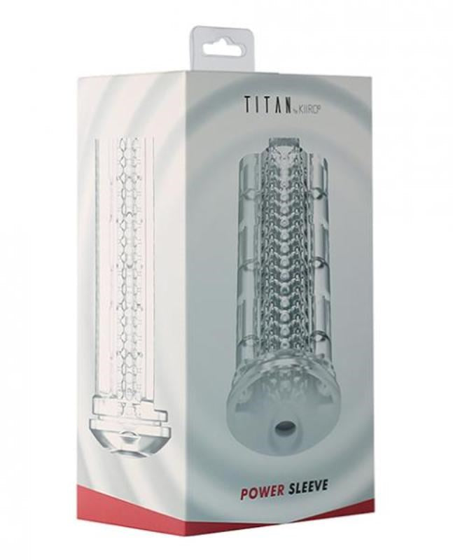 Titan by Kiiroo Power Sleeve Solo Fit Options - - Masturbators and Strokers