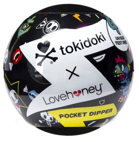 Love Honey tokidoki Bones Pocket Dipper Textured Male Masturbator - Masturbators and Strokers