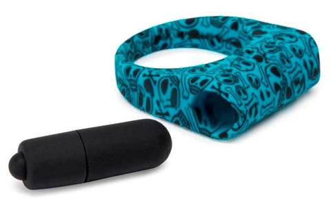 Love Honey tokidoki Wildstyle Vibrating Cock Ring with Clitoral Stimulator - Vibrating Cock Rings