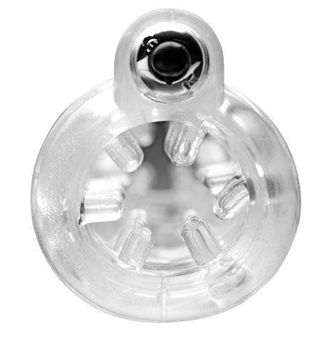 Tom of Finland Head to Head Vibrating Sleeve Dual Ended Masturbator - Masturbators and Strokers