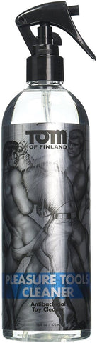 Tom of Finland Pleasure Tools Cleaner Anti Bacterial Sex Toy Sanitizer - Adult Toy Cleaner