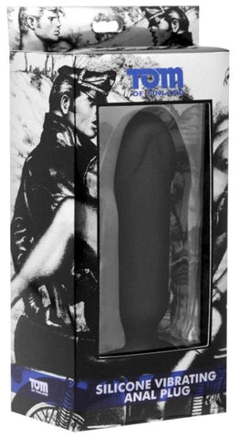 Tom of Finland Silicone Vibrating Anal Plug - Anal Vibrators