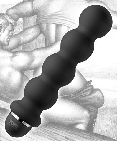 Tom of Finland Stacked Ball 5X Vibe - Anal Vibrators