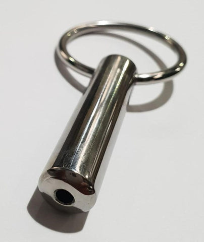 Hells Couture Tom Thumb Cum Thru Penis Plug Hollow Design - Penis Plugs