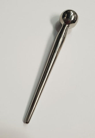 Hells Couture Top Pop Penis Plug Surgical Steel Construction - Penis Plugs
