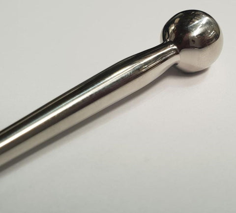 Hells Couture Top Pop Penis Plug Surgical Steel Construction - Penis Plugs