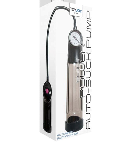 Toy Joy Power Auto Suck Pump with Automated Suction and Pressure Gauge - Pumps, Extenders and Sleeves