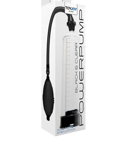 Toy Joy Power Pump Penis Enhancement with Measurement Ruler - Pumps, Extenders and Sleeves