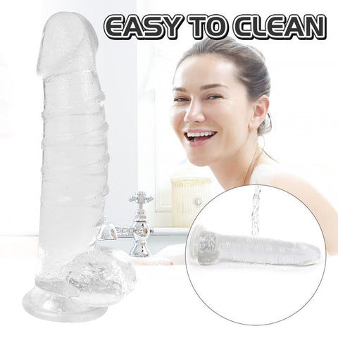 S-Hande Denny Real Feel Penis with Balls XXL Extra - Realistic Dildos