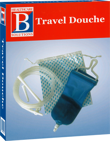 Travel Douche 2 Litres Fast Aussie Shipping - - Anal Cleansing