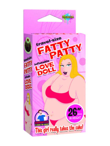 Pipedream Fatty Patty Travel Size Inflatable Love Doll Portable Design - Love Dolls