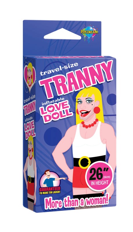 Travel-size Tranny Inflatable Love Doll Edge Control Ready - - Love Dolls