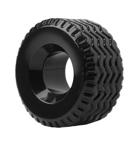 XR Brands Tread Ultimate Tire Cock Ring with Tire Tread Texture - Cock Rings