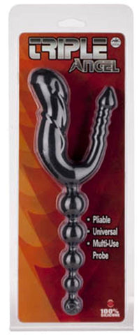 NANMA Corporation Triple Angel 11 Butt Plug for Triple Stimulation - Butt Plugs