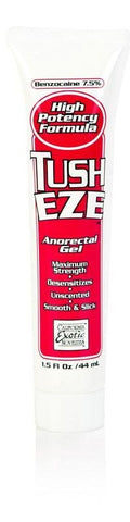 California Exotics Tush Eze Anal Sex Gel 44ml Desensitizing Formula - Delay and Excite Sprays