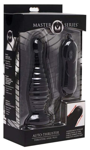 XR Brands Ultimate Thruster Thrusting Anal Plug with 3 Speed Motion - Butt Plugs