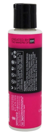 Sensuva On Ultra Stimulating ON Insane Personal Moisturizer Original 125ml - Delay and Excite Sprays