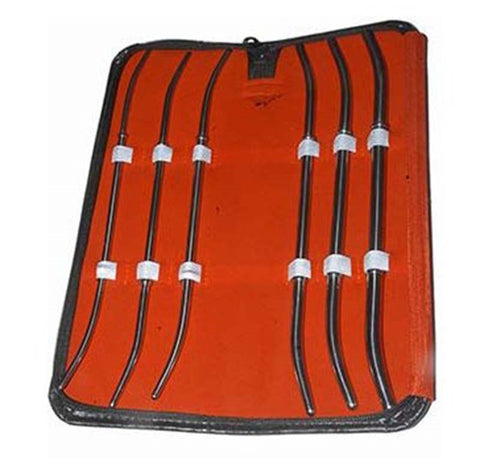 Hells Couture Uterine Dilator Sound Set 6 Pcs Medical Grade Steel - Penis Plugs