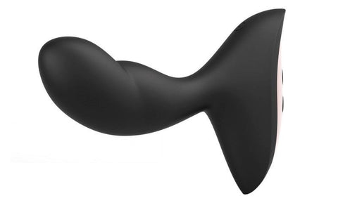 Velvetine Ezra Prostate Stimulator with Slanted Bulbs and Anchored Base - Prostate Toys