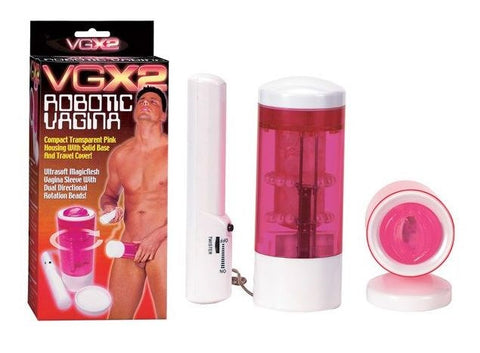 Seven Creations VGX2 Robotic Vagina with Dual Rotating Beads - Masturbators and Strokers