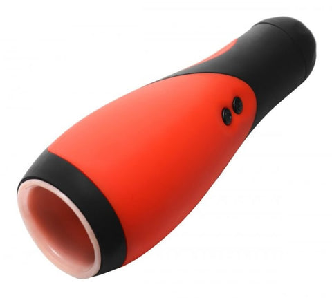 XR Brands Vibra Head Bionic Auto Stroker with 30 Vibration Patterns - Realistic Butts And Vaginas