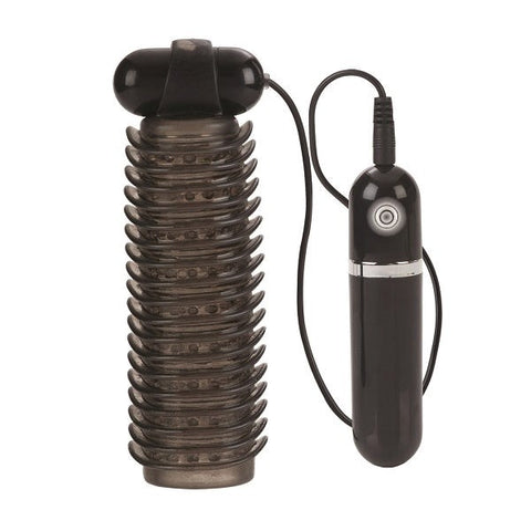 CalExotics 10 Functions Adonis Vibrating Male Stroker - Masturbators and Strokers