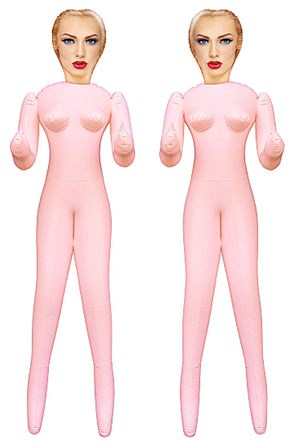 Shots Toys Virgin Twins Love Dolls Realistic Life Sized Pair - Love Dolls
