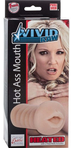 California Exotics VIVID RAW Heated Masturbator - Ultimate Pleasure Experience - Realistic Butts And Vaginas