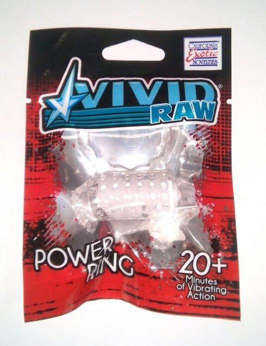 Vivid Raw Power Ring Slide In Perfection - - Stretchy Cock Rings